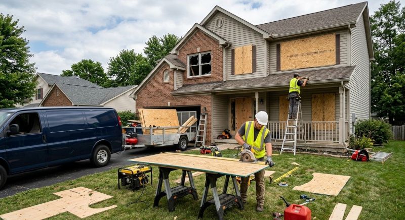 Window Boarding Service in Olathe, KS