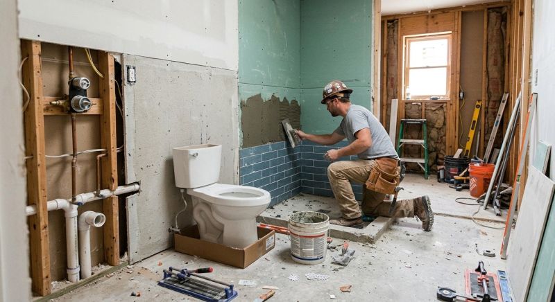Bathroom Floor Replacement in Charleston, SC