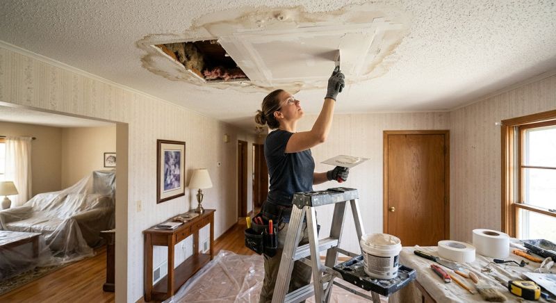 Ceiling Leak Repair Service in Katy, TX
