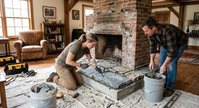Fireplace Remodeling Service in Conroe, TX