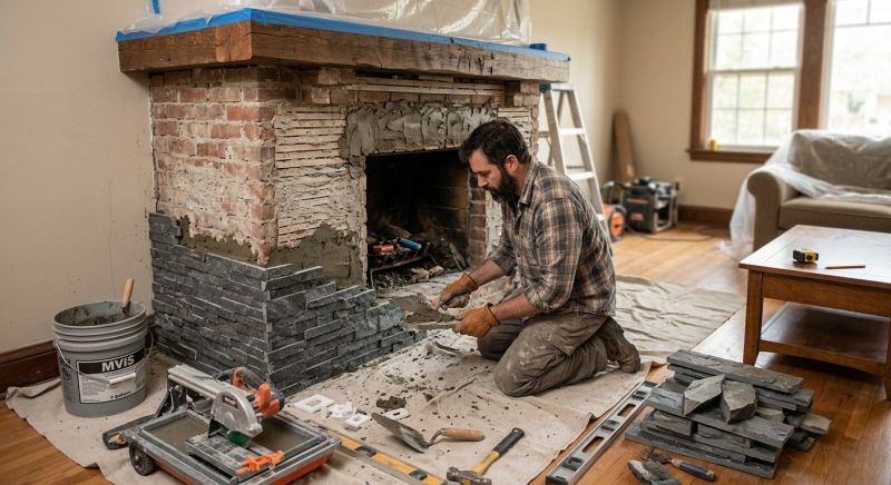 Fireplace Renovation Service in Alpharetta, GA