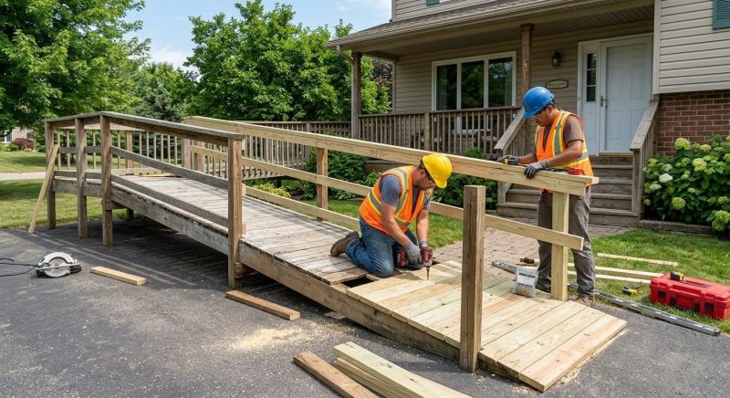 Handicap Ramp Repair in Denver, CO