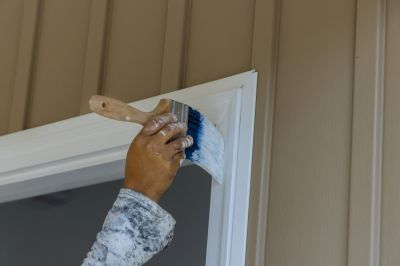 Painting exterior walls