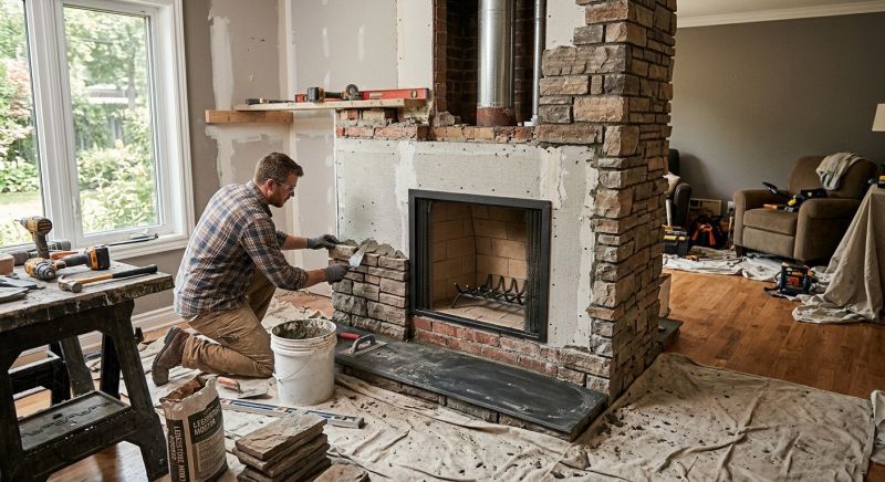 Hearth Remodeling in Conroe, TX