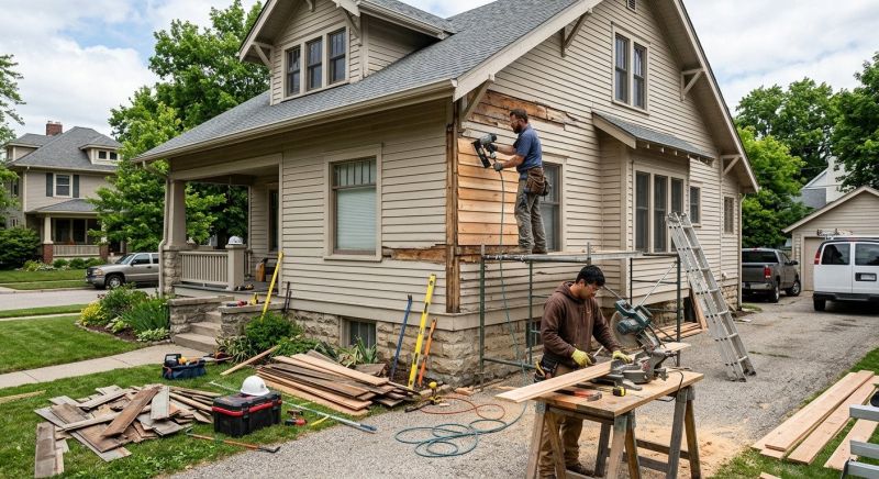Log Home Repair in Denver County, CO