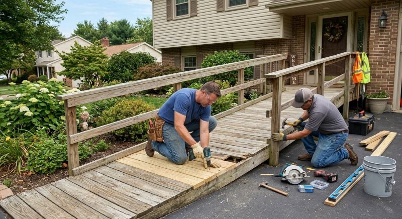 Wood Ramp Repair in Conroe, TX